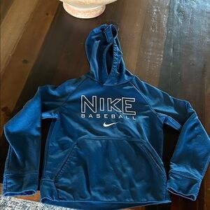 Nike Blue Baseball Hoodie for Kids